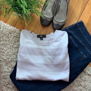 Striped Crewneck Mossimo Sweater Medium